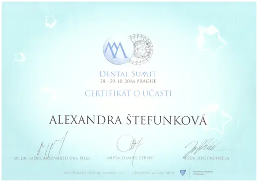 Dental Summit – Praha, 2016